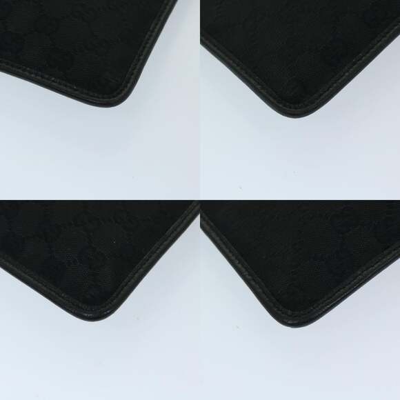 GUCCI GG Canvas Shoulder Bag Black - Picture 10 of 13
